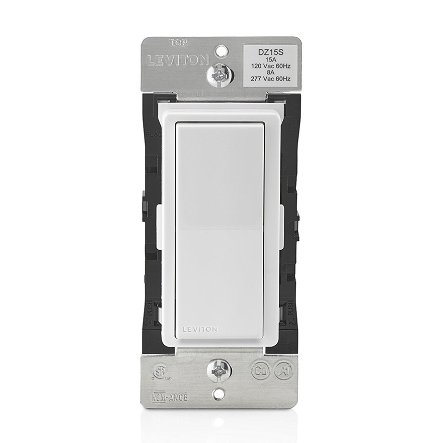 Leviton DZ15S-1BZ 15 Amp Decora Smart Switch with Z-Wave Plus