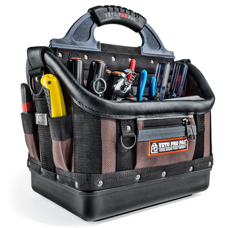 Veto Pro Pac OTLC Contractor Series Open Top Tool Bag Skywalker